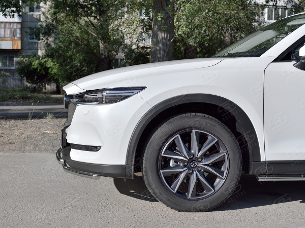 Фото Защита переднего бампера d42 секции-d42 дуга MAZDA CX-5 2017-