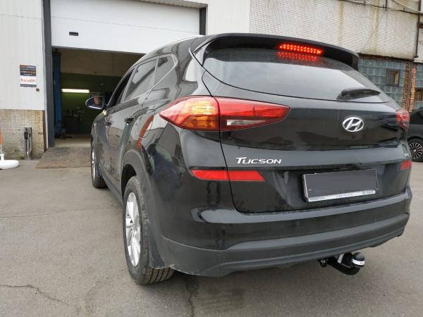 фото Фаркоп Bosal - Oris - Weso для Hyundai Tucson III «только рестайлинг» (2018-2021)