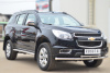 Пороги труба d42 с листом (лист алюм.,проф.нерж) (Вариант 1 ) CHEVROLET Trailblazer 2012-