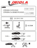 Фаркоп Imiola для Citroen C4 Picasso 2007-2013