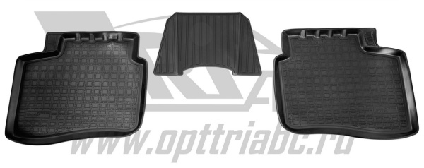 Автомобильные коврики Норпласт для Changan Eado 3D (2011-), полиуретановые