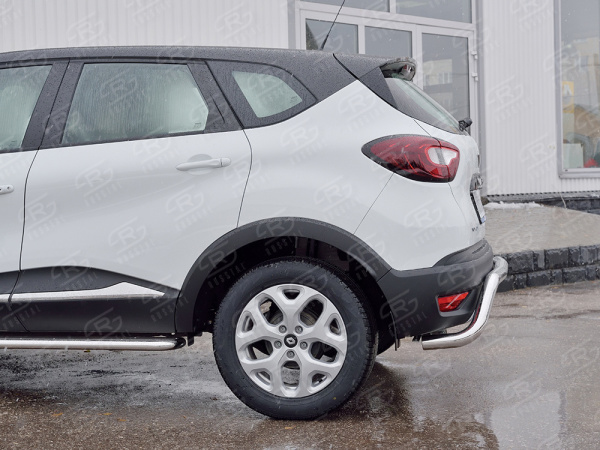 Фото Защита заднего бампера d63 волна под машину RENAULT KAPTUR 2016
