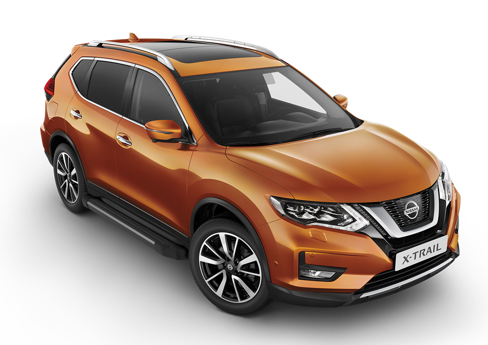 Фото Порог-площадка "Black"  Nissan Qashqai 2013-