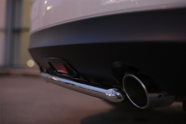 Фото Защита заднего бампера d42 (дуга) INFINITI QX 50 2014-2016