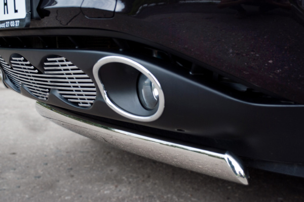 Фото Защита переднего бампера d75х42 овал NISSAN Juke 4х4 2010-2014