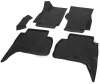 Автомобильные коврики Rival для Volkswagen Amarok 2010-2016 2016-н.в., полиуретан, с крепежом, с перемычкой, 5 шт., 15807001