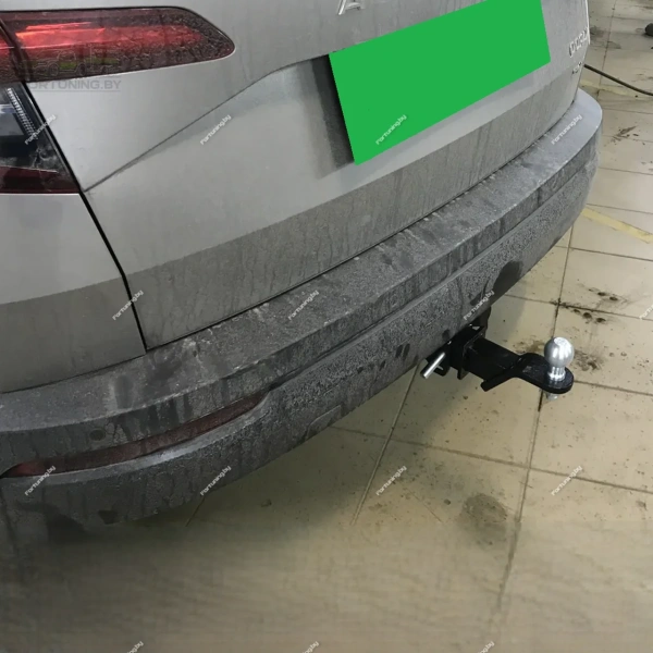 фото Фаркоп Leader Plus (Россия) «быстросъемный» для Skoda Karoq I (2017-)