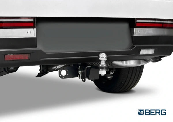 фото Фаркоп BERG «быстросъемный под квадрат» для Hyundai Santa Fe V (2023-)