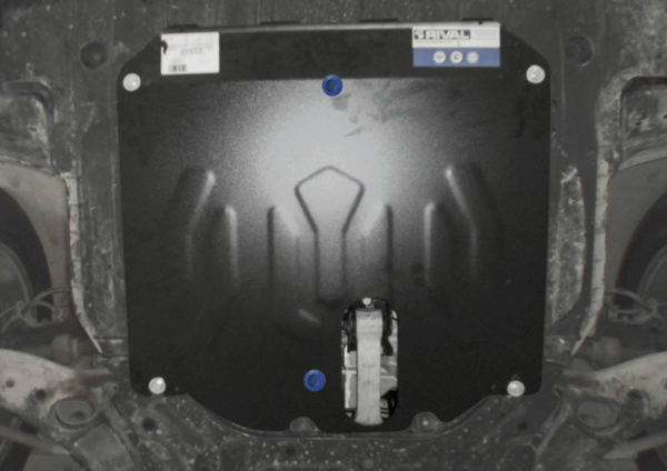 Фото Защита картера и КПП Автоброня для Hyundai Santa Fe Premium V-2,2D;2,4i 2015-/Santa Fe V-2,2D;2,4i 2012-2016